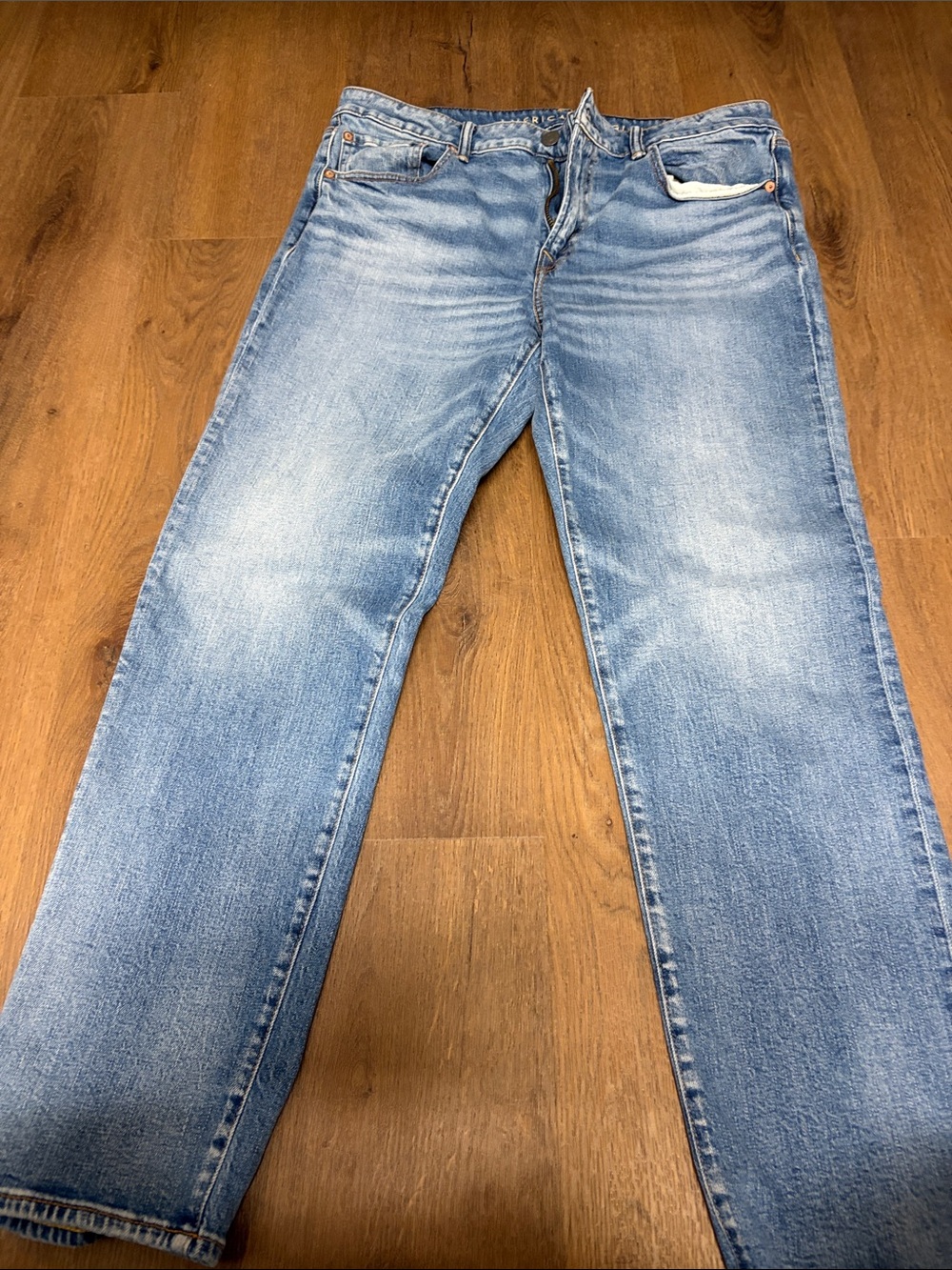 Men’s straight leg jeans